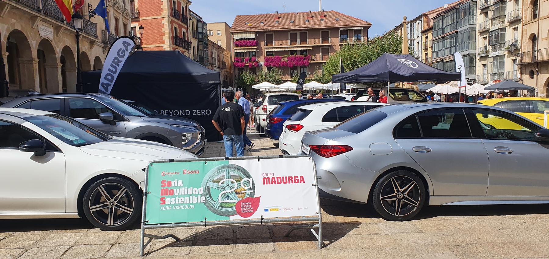 Balance positivo de la II Feria de Vehículos de Soria, con 40 ventas y más de 30.000 visitantes que han dinamizado el comercio y la hostelería de la ciudad