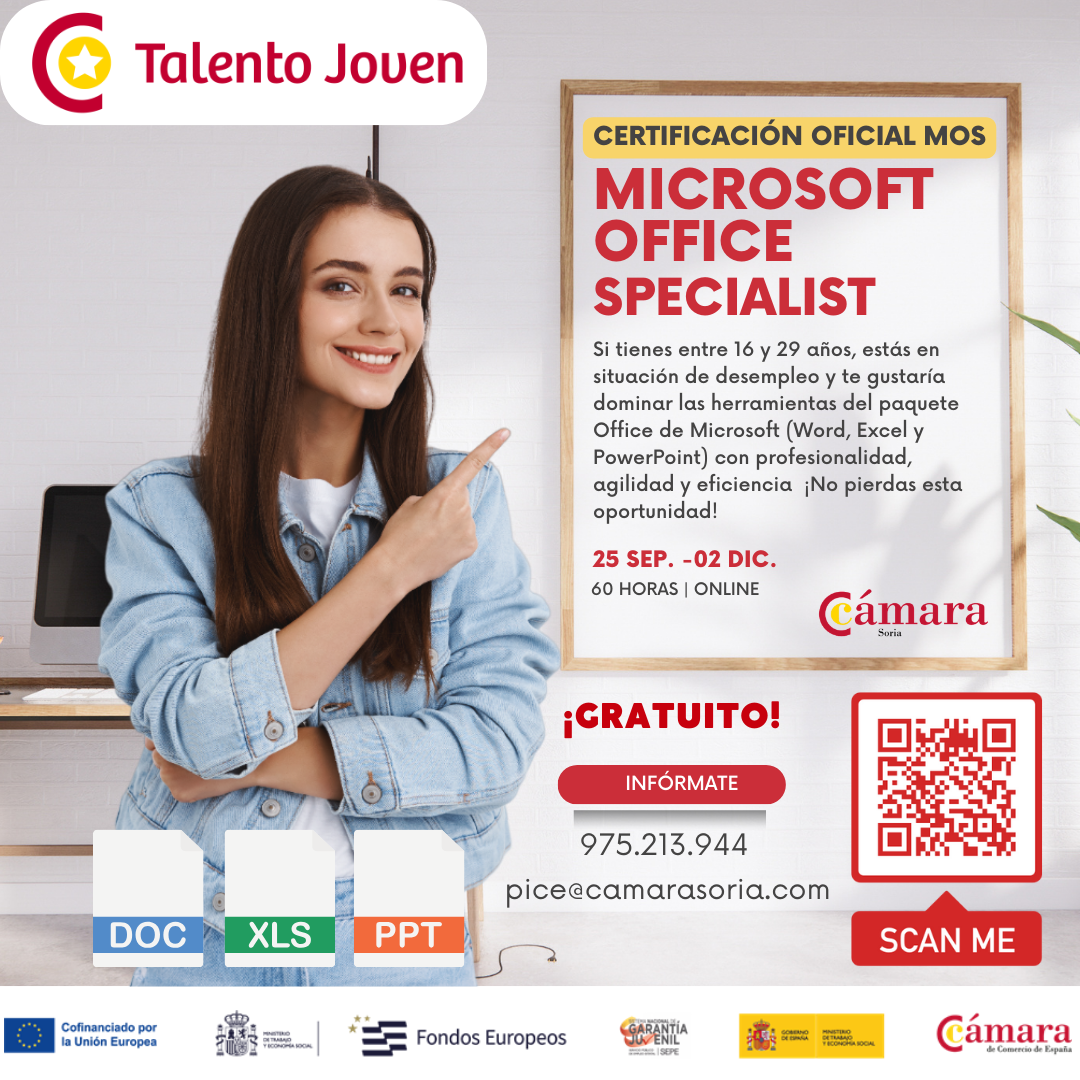 Curso:  Microsoft Officce Specialist -MOS-  