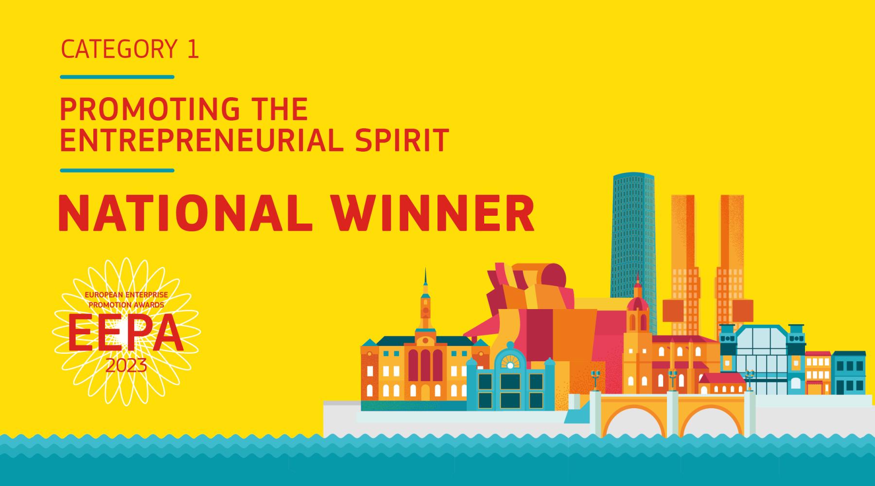 La iniciativa Impulso Emprende, ganadora de la fase nacional y representante de España en los Premios Europeos de Promoción Empresarial de la Comisión Europea