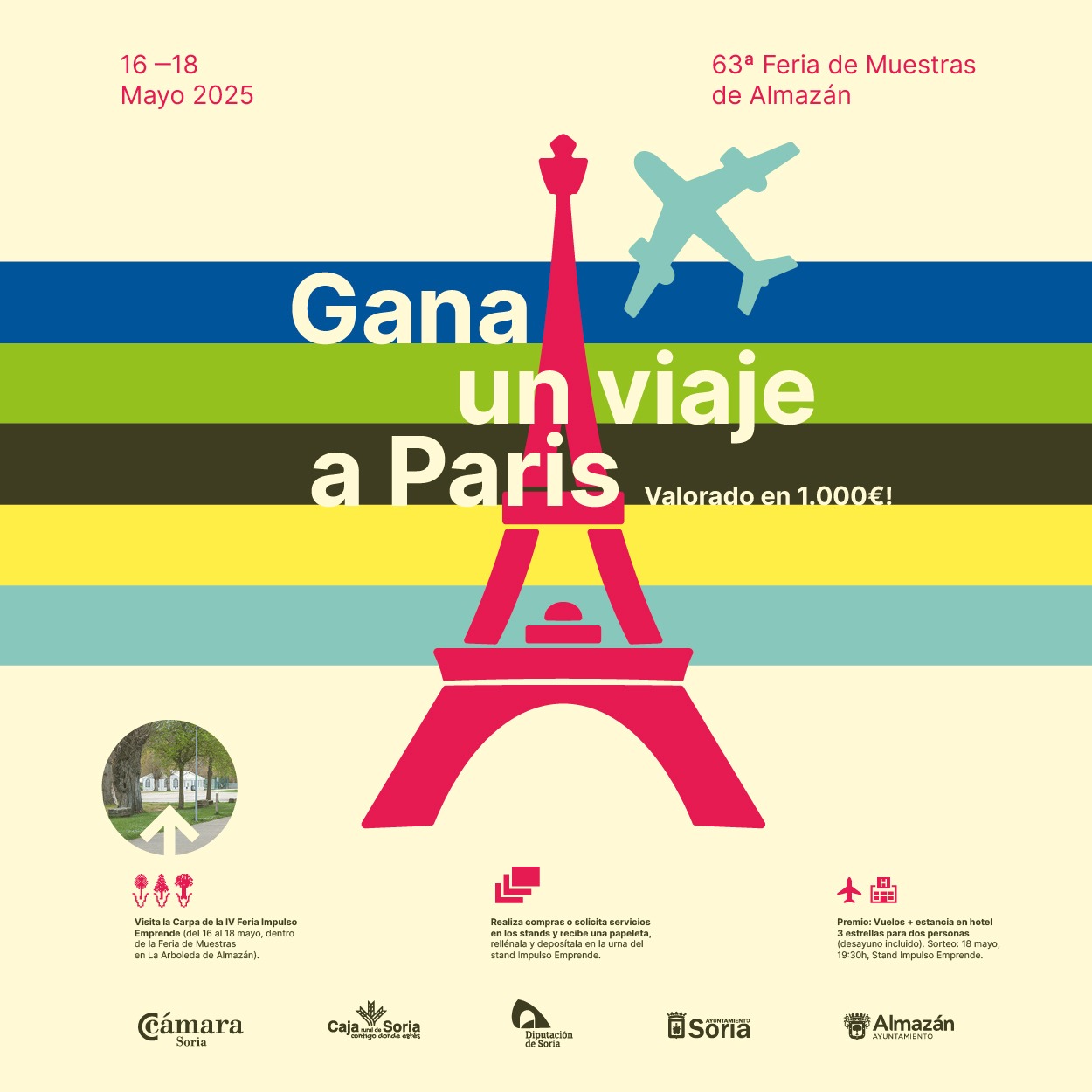 La IV Feria Impulso Emprende reunirá a catorce nuevos proyectos emprendedores en Almazán del 16 al 18 de mayo
