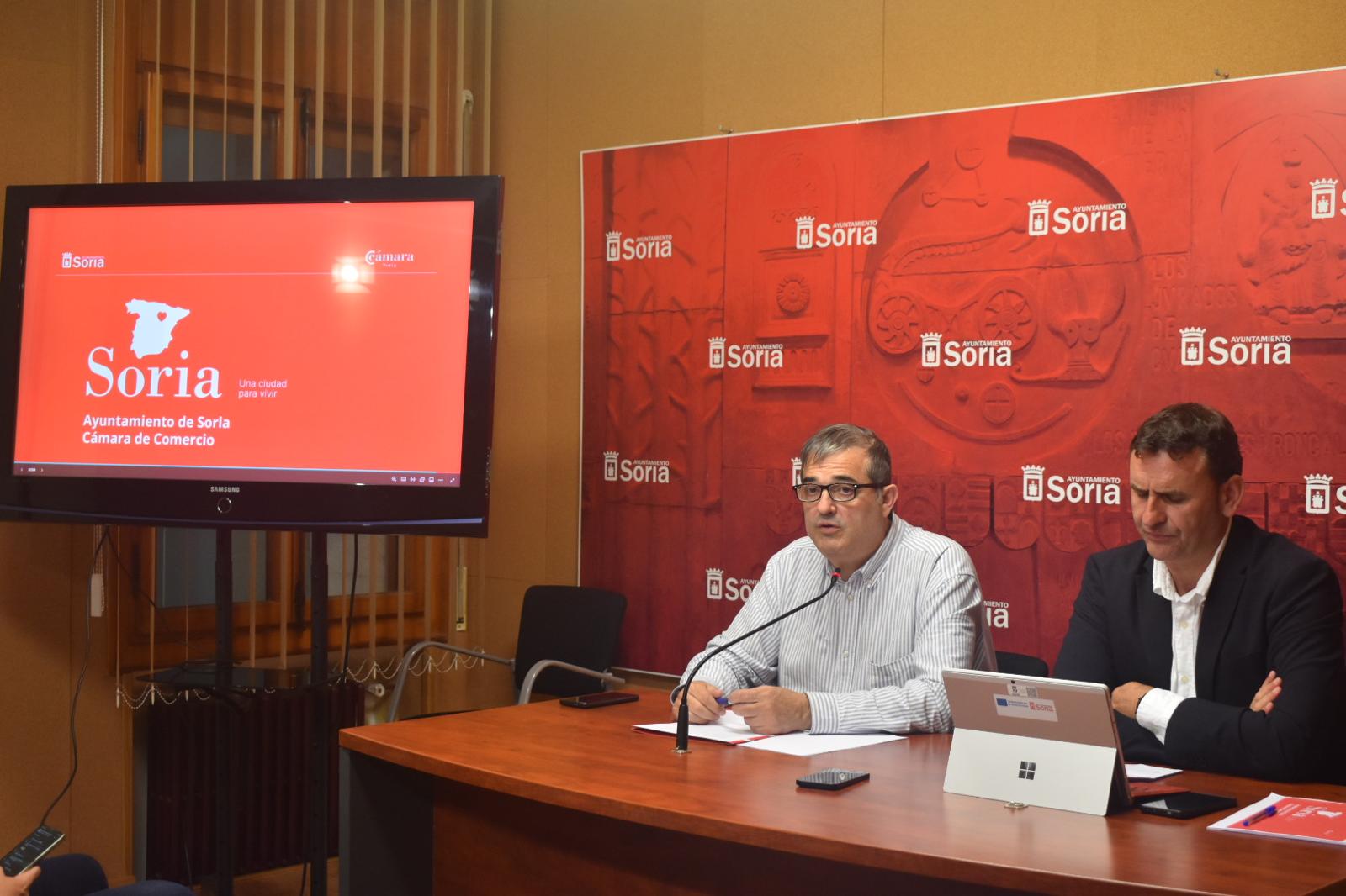 Soria presenta el proyecto “Una ciudad para vivir” con medidas para atraer población y empresas y poniendo el foco en la calidad de vida, la búsqueda proactiva y la atención personal