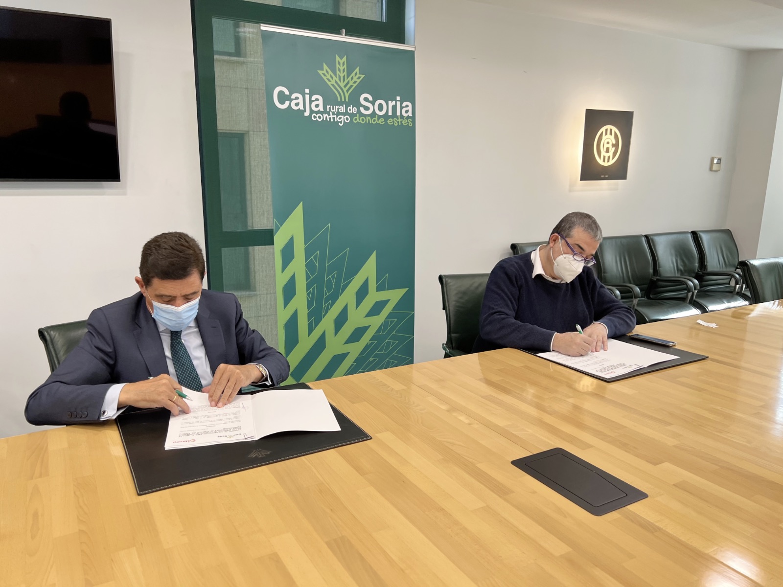 Caja Rural de Soria y la Cámara de Comercio firman dos convenios para impulsar y apoyar al tejido empresarial de la provincia