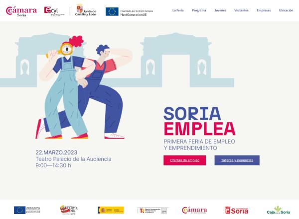 I Feria de Empleo y Emprendimiento #Soriaemplea
