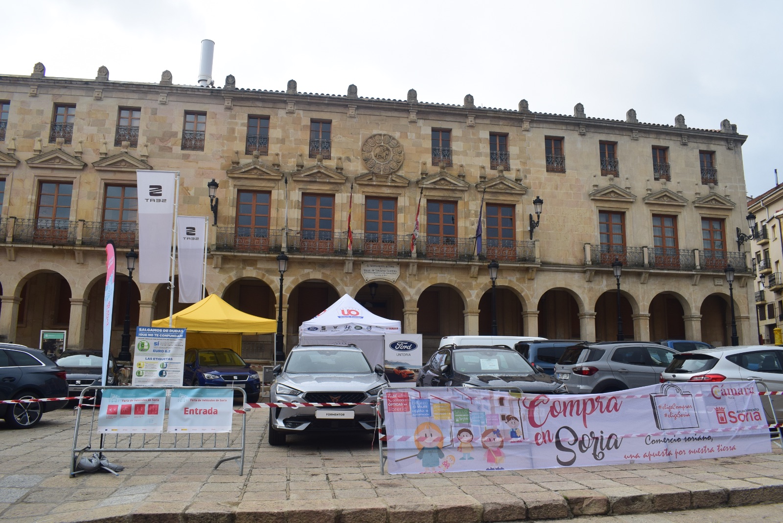 Los concesionarios alargan hasta fin de mes sus ofertas y promociones por la gran acogida de la I Feria de Vehículos de Soria