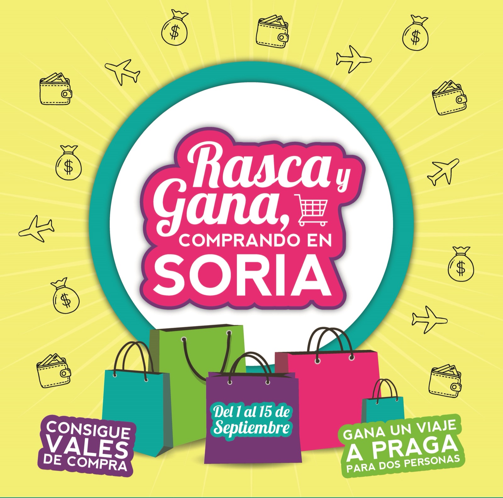 “Rasca y Gana, comprando en Soria”, nueva actuación comercial organizada por la Cámara de Comercio