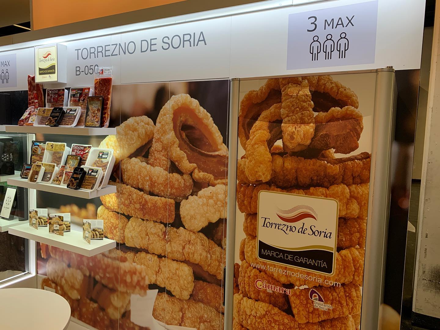 Torrezno de Soria inaugura en Anuga su presencia en las grandes ferias alimentarias tras la pandemia