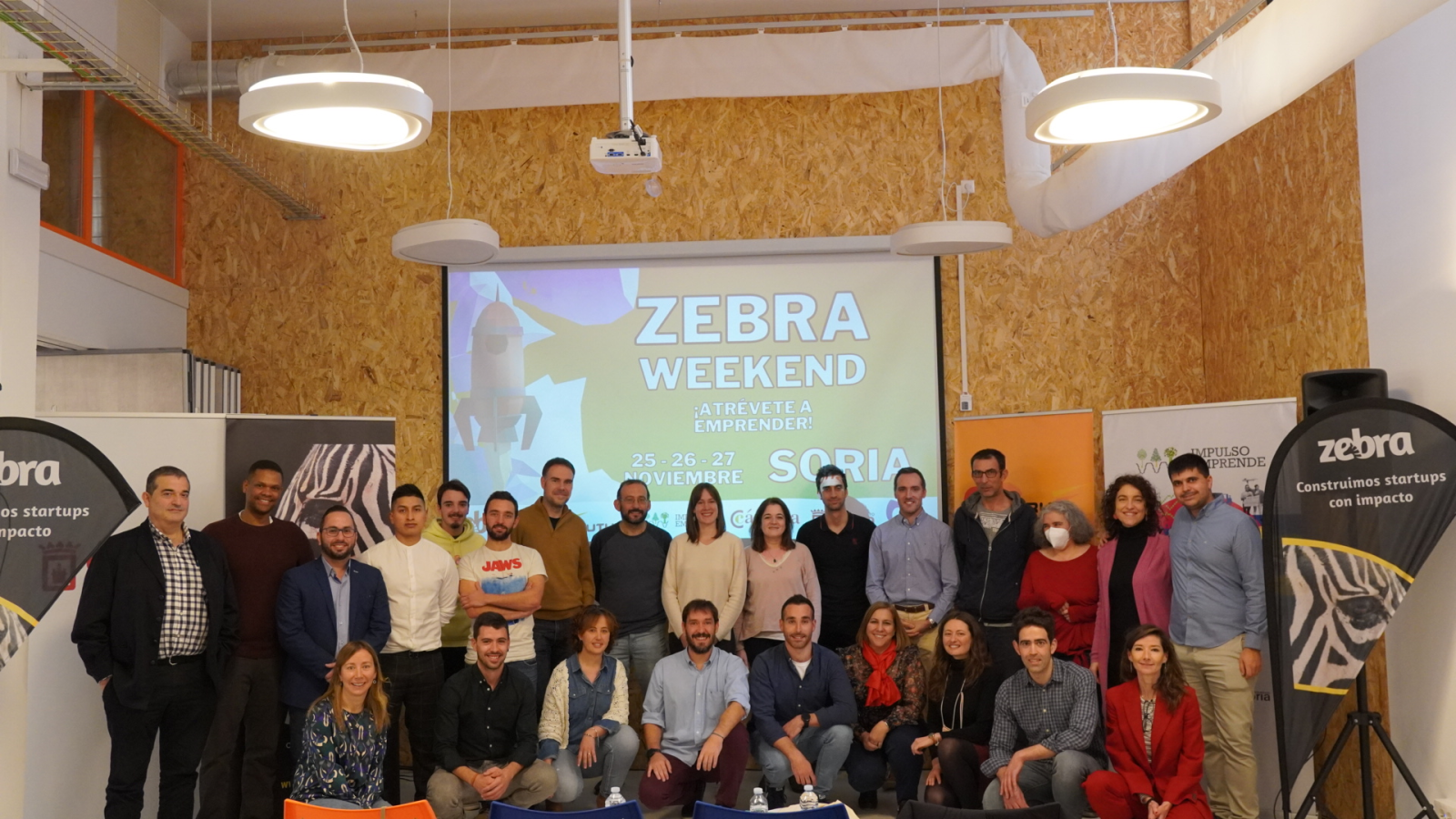 Balance muy positivo del ZebraWeekend Soria, con cinco ideas de negocio en formato startup que podrían convertirse en  realidad